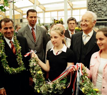 Inauguración de la Exposición Estatal de Jardines de 2004 en Burghausen