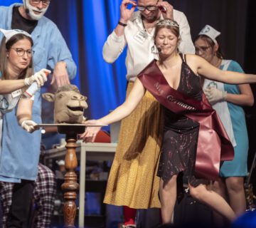 On May 4, 2024, young people and adults from the Saxon twin town of Hohenstein-Ernstthal will perform a musical in the Burghausen community center © City of Hohenstein Ernstthal
