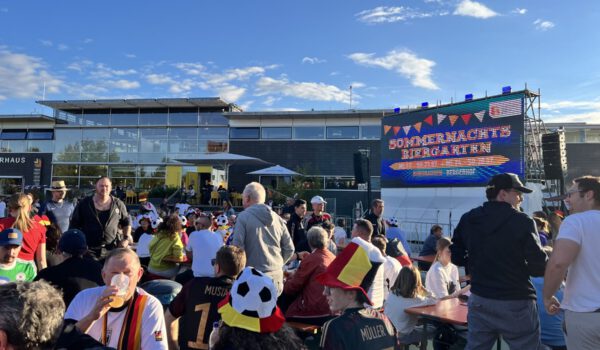 Public Viewing 2024 in Burghausen Public Viewing 2024 in Burghausen