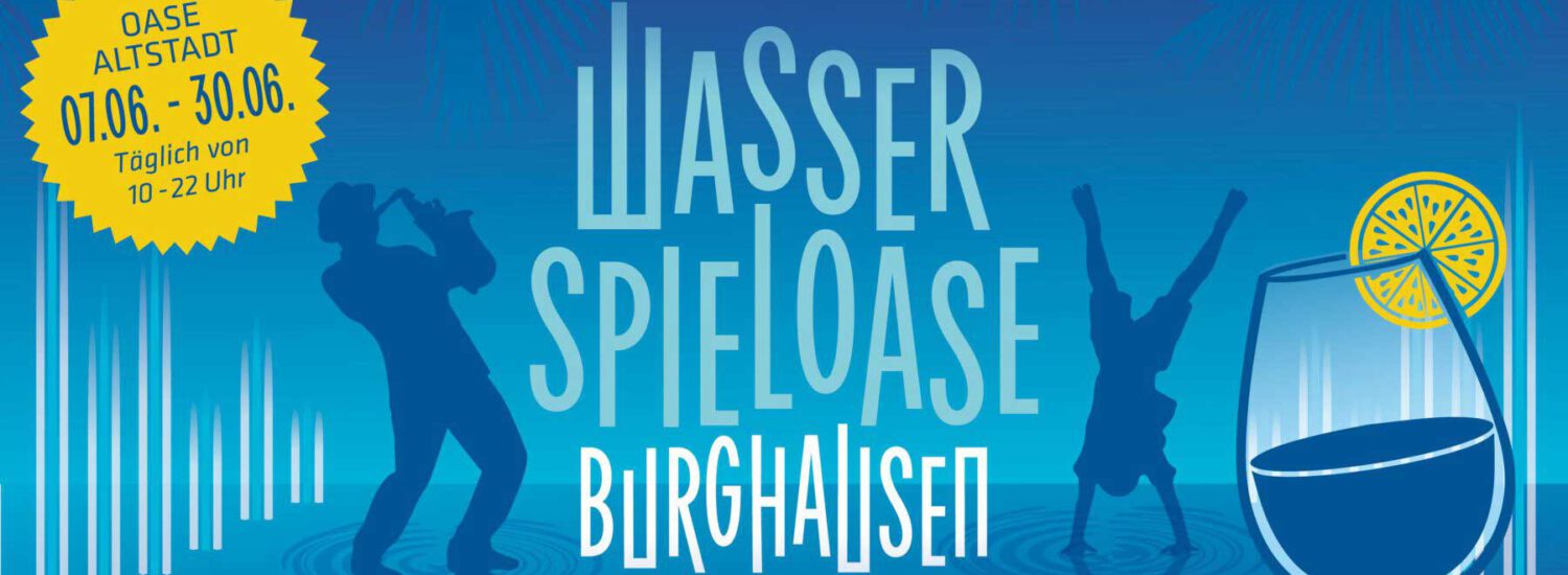 Wasserspielplatz am Stadtplatz Burghausen