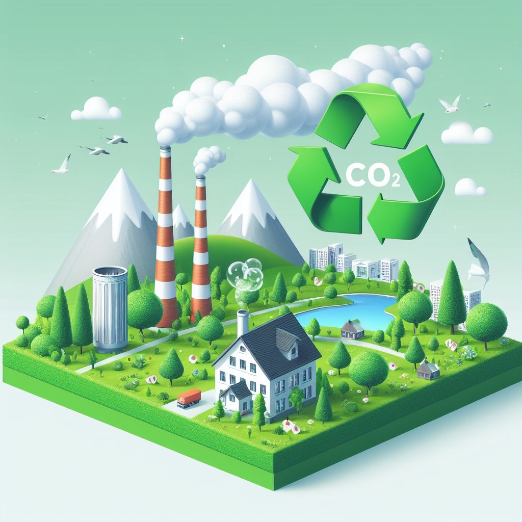 Symbolbild CO2alsWerkstoff Bild