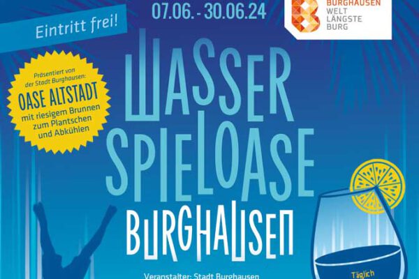 Wasserspielplatz am Stadtplatz Burghausen