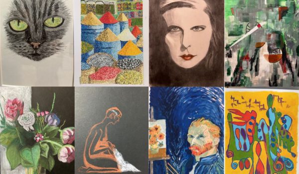 Die Künstlerin Schuruk präsentiert ihren Weg durch Kunst © Haus der Familie