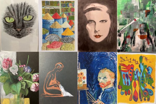 Die Künstlerin Schuruk präsentiert ihren Weg durch Kunst © Haus der Familie