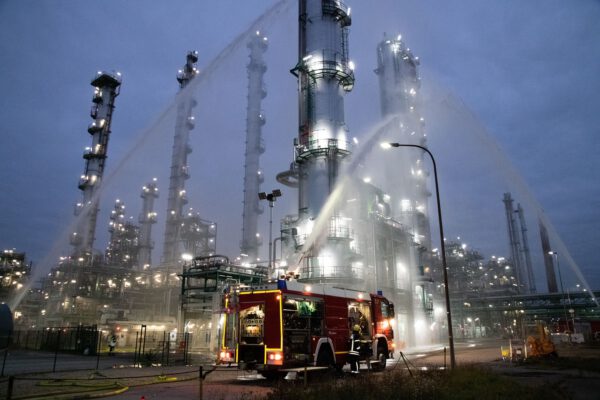 OMV Großübung Raffinerie Burghausen © OMV Deutschland GmbH