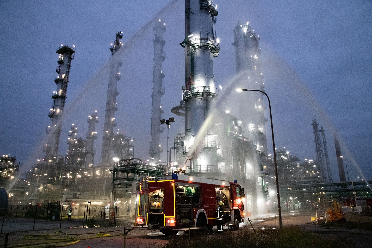 OMV Großübung Raffinerie Burghausen © OMV Deutschland GmbH