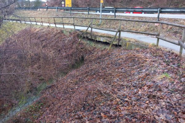 In marodem Zustand: die Betonhaltungen für das Geländer entlang des Kulnikwegs Fotocredit: Stadt Burghausen In marodem Zustand: die Betonhaltungen für das Geländer entlang des Kulnikwegs Fotocredit: Stadt Burghausen