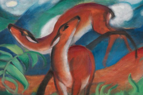 2024-11-29 Franz Marc, Rote Rehe II, 1912, Bayerische Staatsgemäldesammlungen - Sammlung Moderne Kunst in der Pinakothek der Moderne München_CC BY S.A 4.0 2024-11-29 Franz Marc, Rote Rehe II, 1912, Bayerische Staatsgemäldesammlungen - Sammlung Moderne Kunst in der Pinakothek der Moderne München_CC BY S.A 4.0