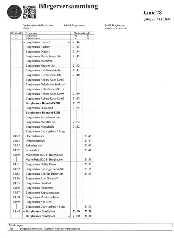 Fahrplan Buergerversammlung 1
