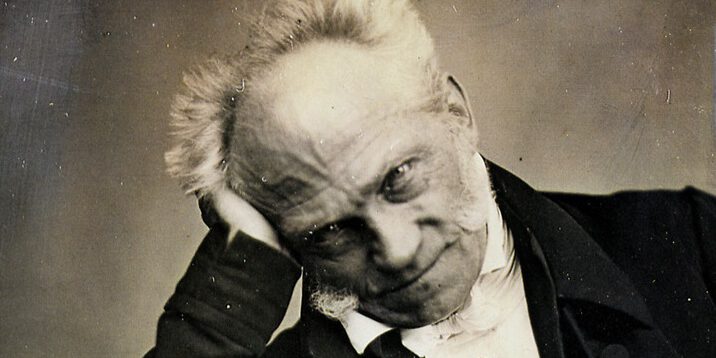 Porträt des Philosphen Arthur Schopenhauer, 1852