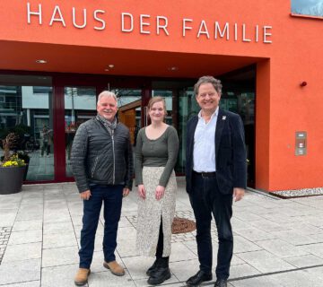 Heinz Donner, Veronika Alfranseder und Florian Schneider