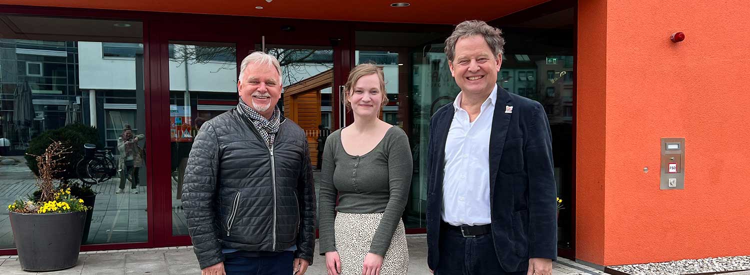 Heinz Donner, Veronika Alfranseder und Florian Schneider Heinz Donner, Veronika Alfranseder und Florian Schneider