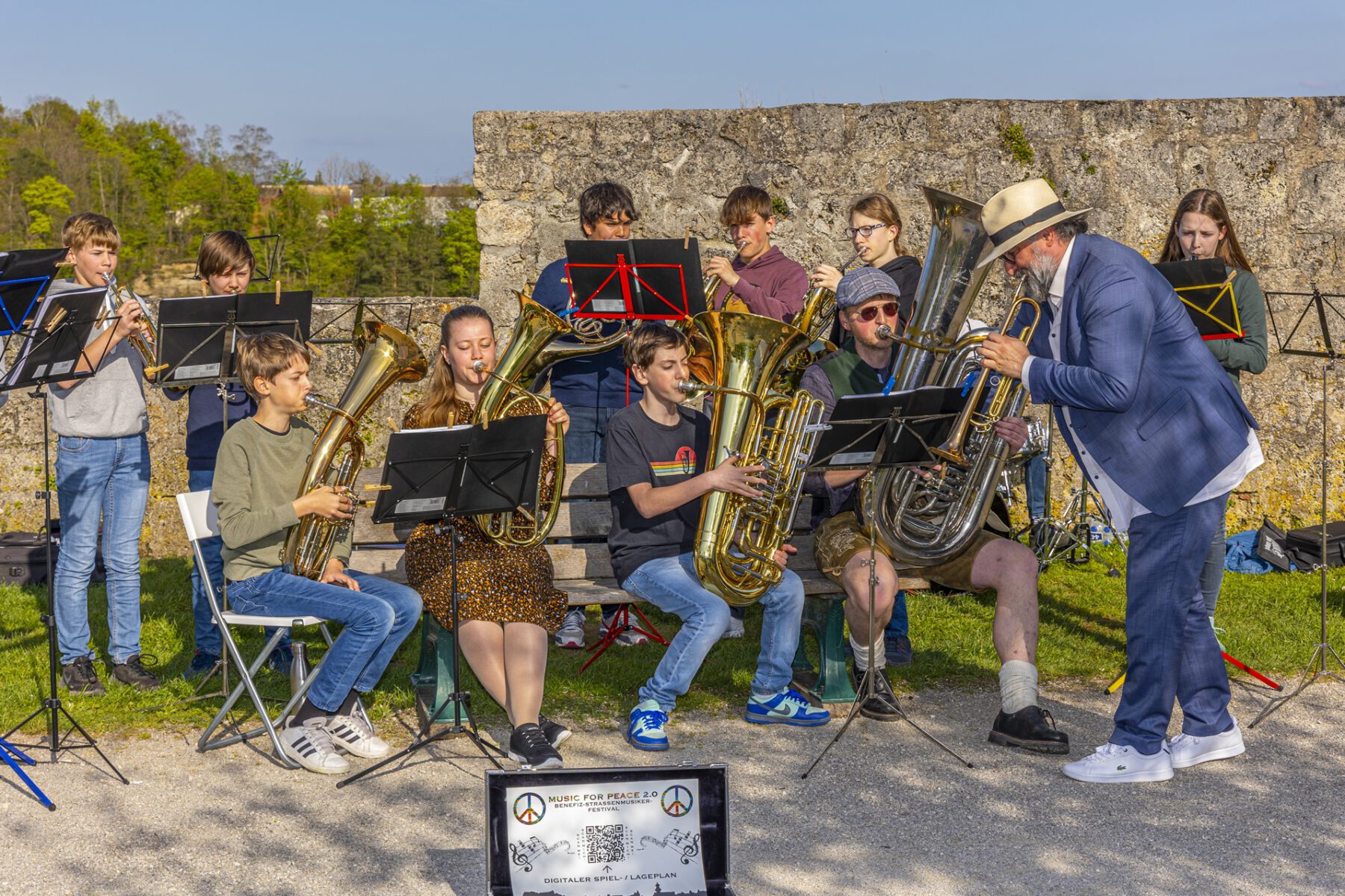 Solokünstler, Duos oder Gruppen – Musik in aller Vielfalt gibt es bei Music for Peace. Fotocredit: Burghauser Touristik