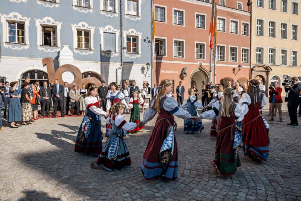 Festakt 1000 am 30.04.2025 vor und im Stadtsaal mit Ministerpräsident Dr. Markus Söder sowie Ludwig und Sophie von Bayern. Foto Manuela Fuchs