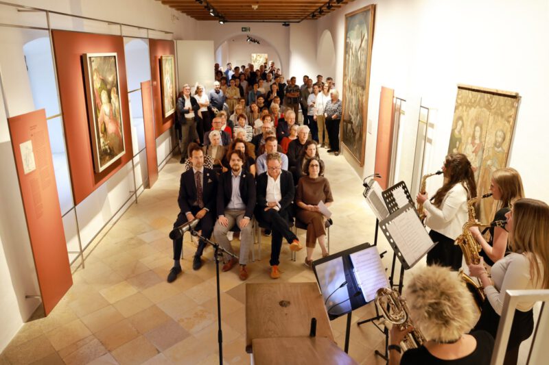 Die feierliche Eröffnung der Sonderausstellung im Festjahr 2025 Foto: Gerhard Nixdorf 