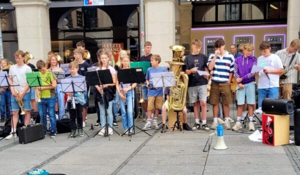 Realschule AÖ live am Stachus 2025 Foto Kopecky