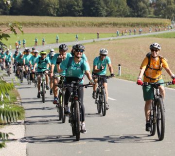 Eine Stadt fährt Rad hat sich zum beliebten Radtag der Burghauser entwickelt  Fotocredit: Burghauser Touristik