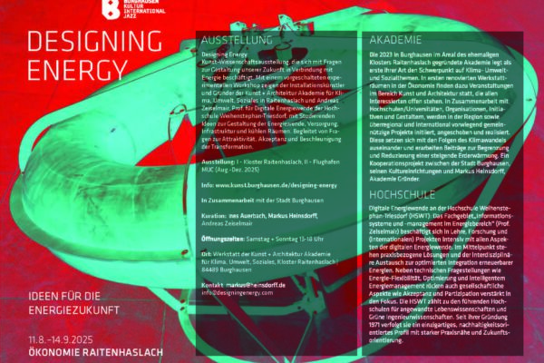 Folder Designing Energy_Heinsdorff neu_Seite_1 Ausstellung DESIGNING ENERGY ∙ Ideen für die Energiezukunft