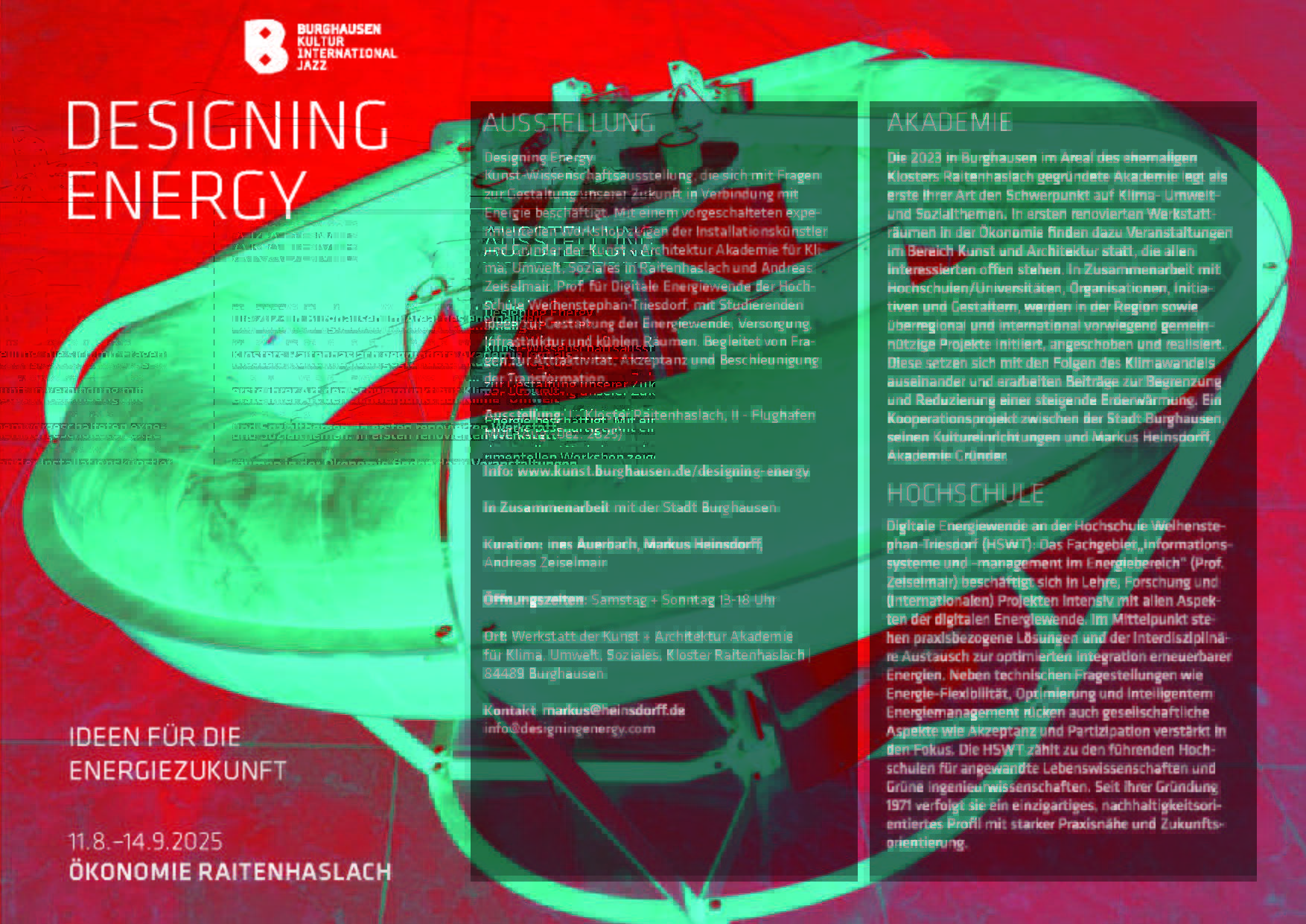 Ausstellung DESIGNING ENERGY ∙ Ideen für die Energiezukunft