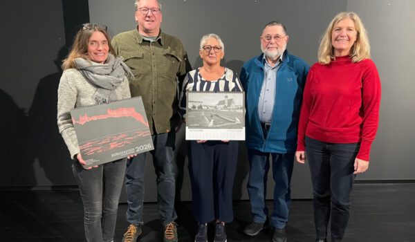 V. l. n. r. Ines Auerbach Leiterin Haus der Fotografie, Dirk Hermes, Elisabeth Bente, Rüdiger Bente, Birgit Stadler. Fotocredit: Haus der Fotografie Burghausen