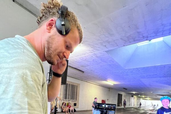 PM 290 DJ und Jugendbeauftragter Magnus Stummvoll legte in der TG unter Bürgerplatz auf (002)