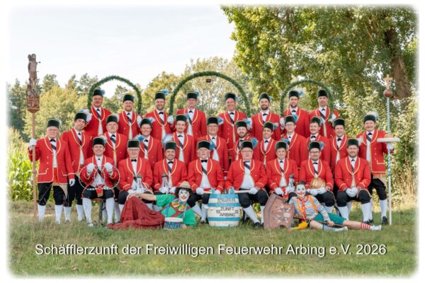 Schäfflerzunft Arbing 2026