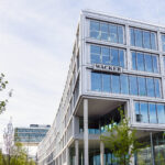 Im Münchner Werksviertel befindet sich die Zentrale der Wacker Chemie AG, das WACKER House. (Quelle: Wacker Chemie AG)