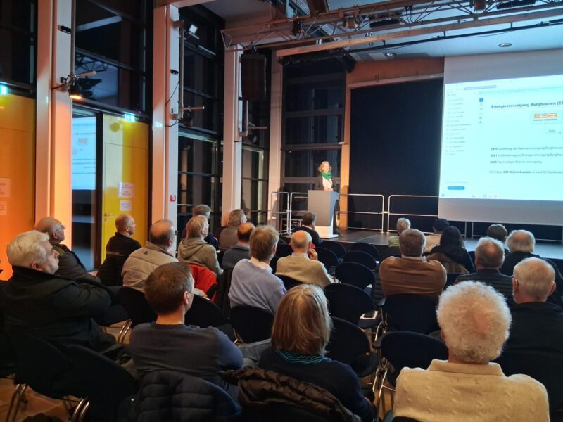 Öffentliche Veranstaltung zum Thema Fernwärme/Erdwärme in Burghausen
