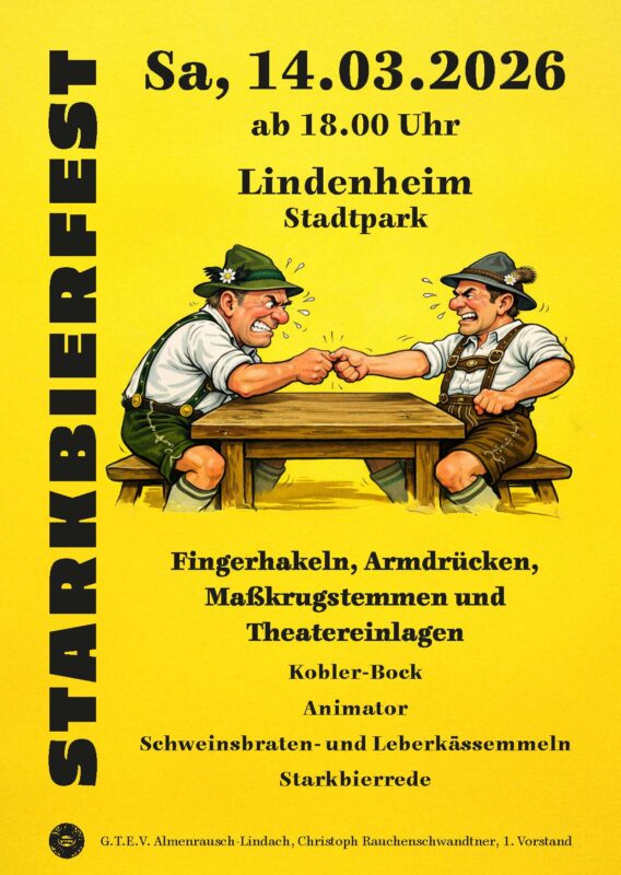 20261168 Starkbierfest Plakat Flyer