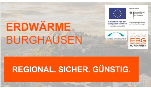 Erdwärme für Burghausen