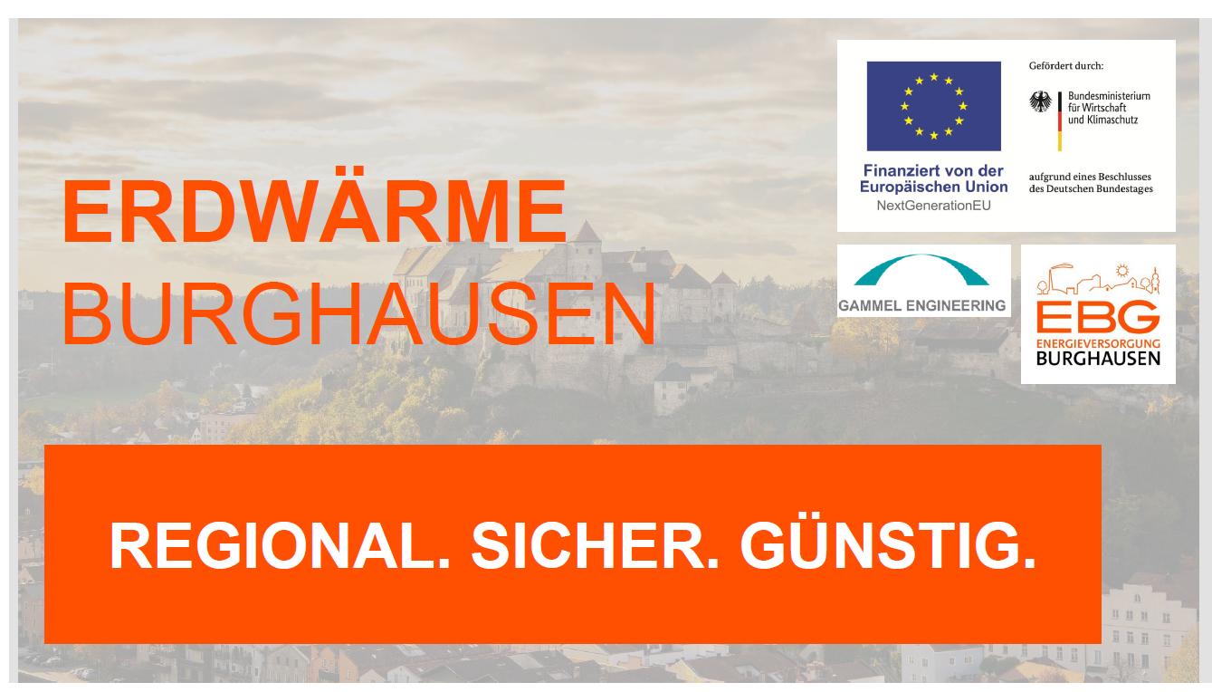 Erdwärme für Burghausen