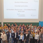 Jahrestreffen des Reallabor Projekts im Zeichen des Technologietransfers von der Wissenschaft zur Industrie: Im Audimax des Campus Burghausen trafen sich rund 100 Forschende von den Wissenschafts  und Industriepartnern des Projekts H2 Reallabor Burghausen – ChemDelta Bavaria  (Foto: M  Koch)