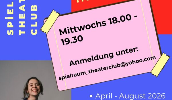 Jugendclub2026 Neugründung eines Theater-Jugendclubs im Freizeitheim Burghausen