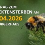 Inseketenexperte Walter Sage, Vorstandsmitglied der Zoologischen Gesellschaft Braunau, hält den informativen Vortrag 