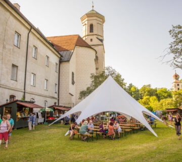 Die Klosteranlage Raitenhaslach bietet das perfekte Ambiente 