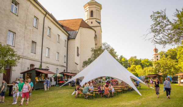 Die Klosteranlage Raitenhaslach bietet das perfekte Ambiente.