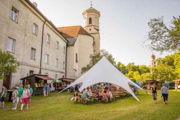 Die Klosteranlage Raitenhaslach bietet das perfekte Ambiente.