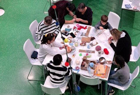 Kreatives HausderFamilie