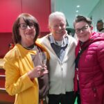 PM 75 Künstler mit Gatting bei der Vernissage