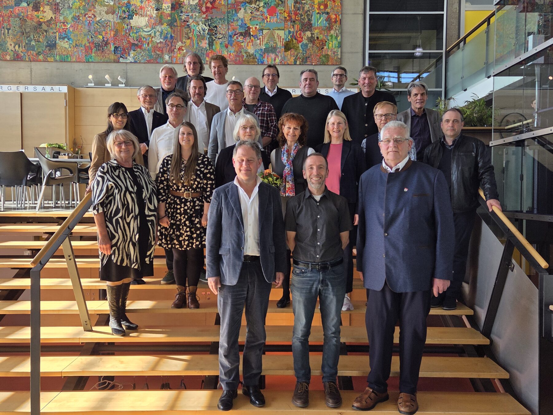 Der Burghauser Stadtrat Legislaturperiode 2020   2026  Foto Edenhoffer