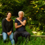 Ana und August Zirner lesen auf der Burg
