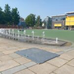 Foto: Tiefbauamt Stadt Burghausen Bürgerplatz Brunnen