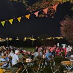 Im Sommernachtsbiergarten ist der Burgblick garantiert 