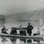 Kahnfahrten am Wöhrsee, Anfang 20  Jh , Foto: Haus der Fotografie