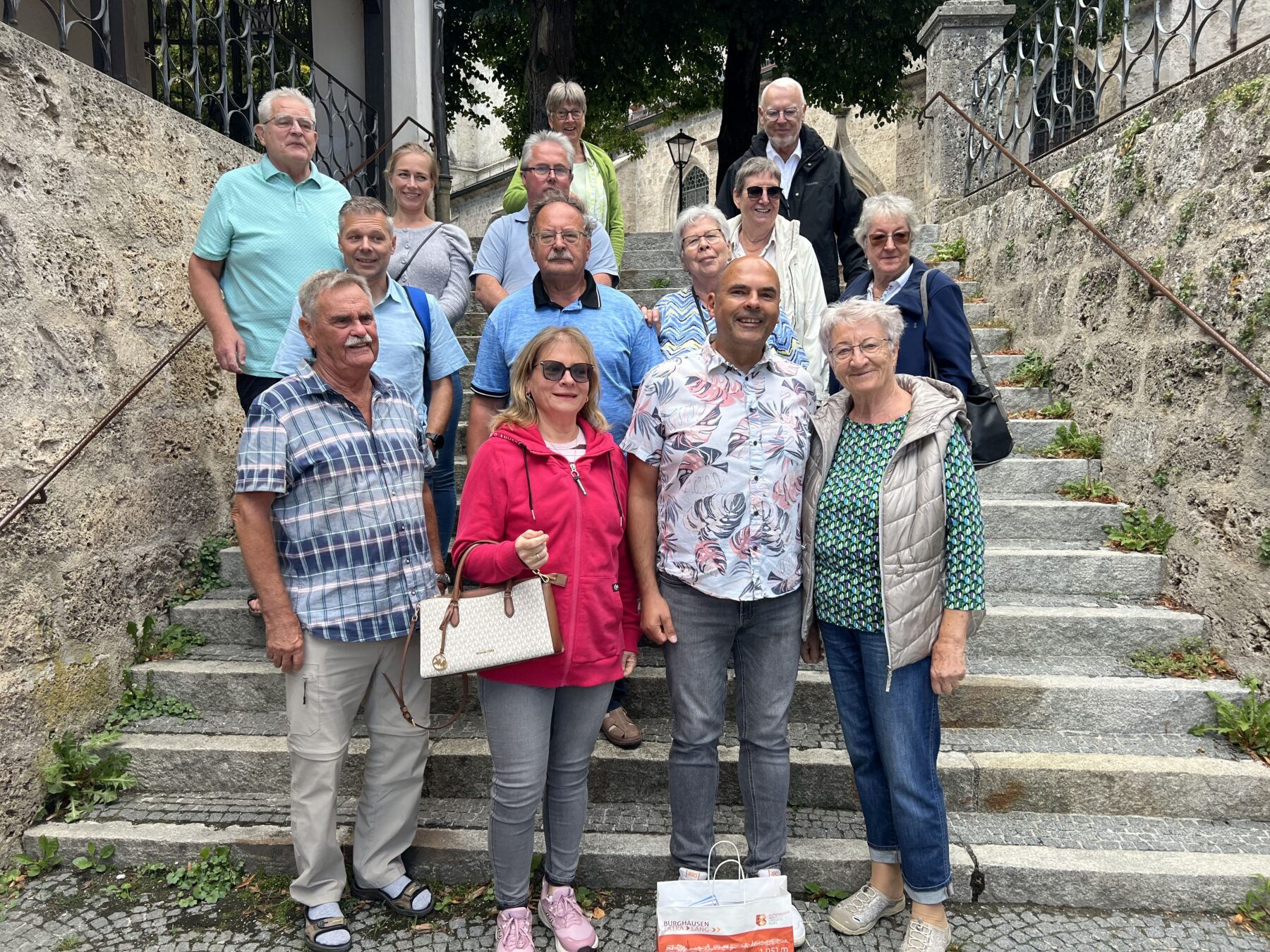 Städtepartnerschaft Besuch aus Hohenstein in Burghausen