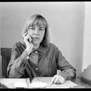 GERMANY  Munich  AUSTRIAN poet Ingeborg Bachmann  Winter 1958  Bachmann left Rome to work for the TV Station Bayrischer Rundf