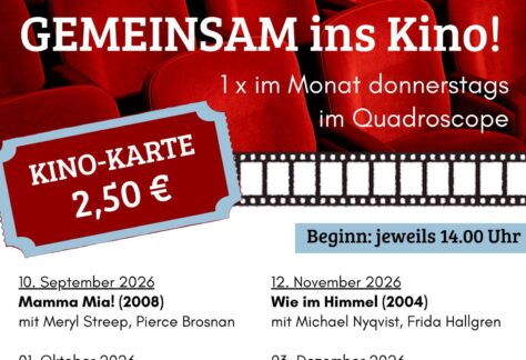 Kino Poster 2 Halbjahr 26
