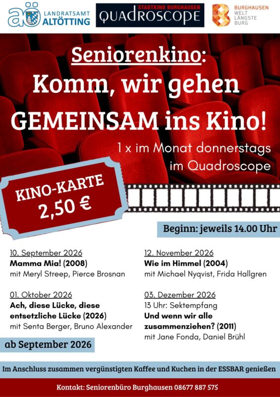 Kino Poster 2  Halbjahr 26