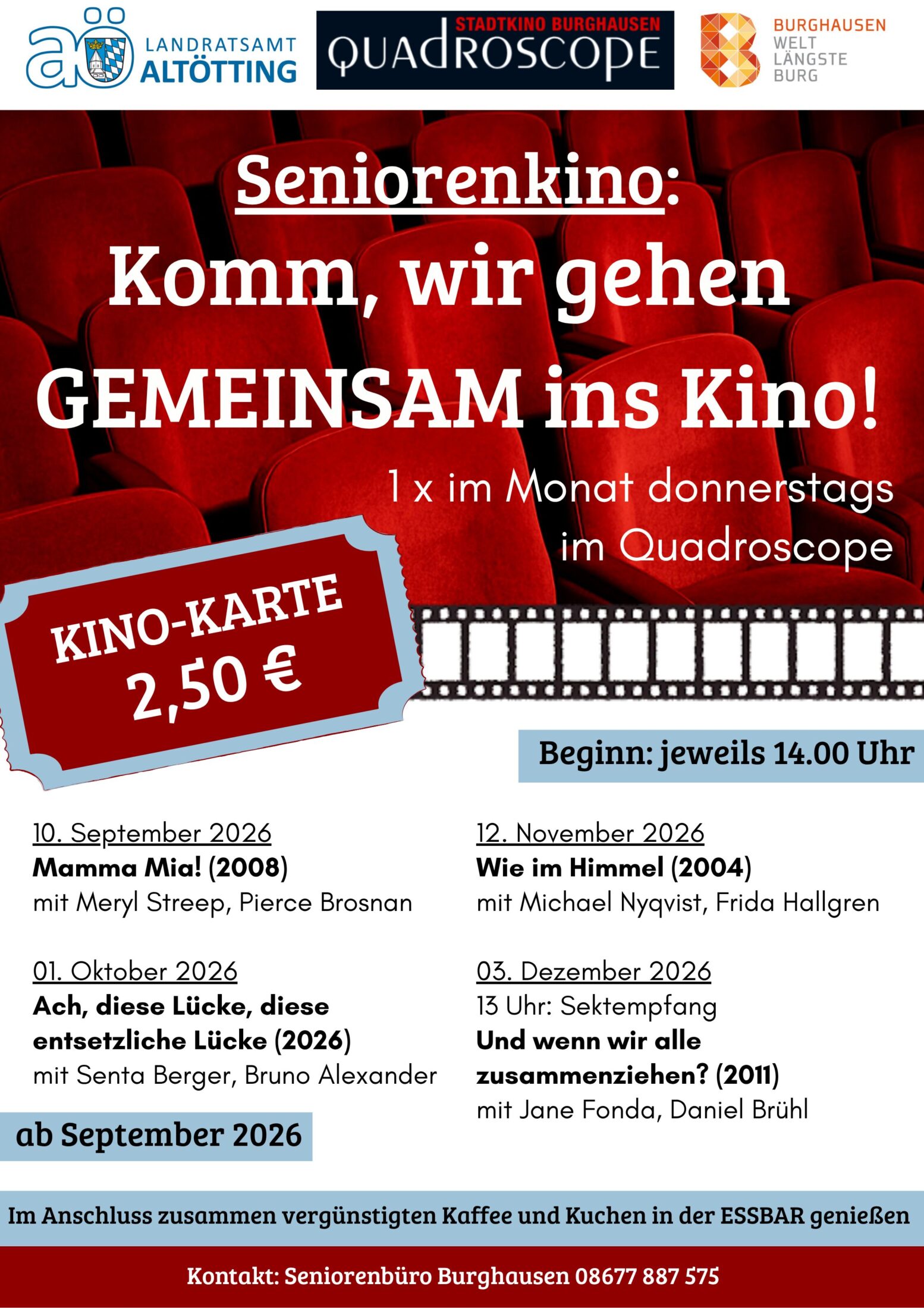Kino Poster 2  Halbjahr 26