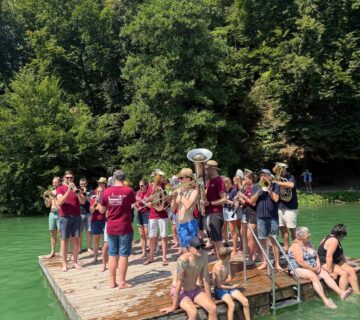 PM 186 Der Wöhrsee erfreut sich größter Beliebtheit auch bei den Georgsbläsern
